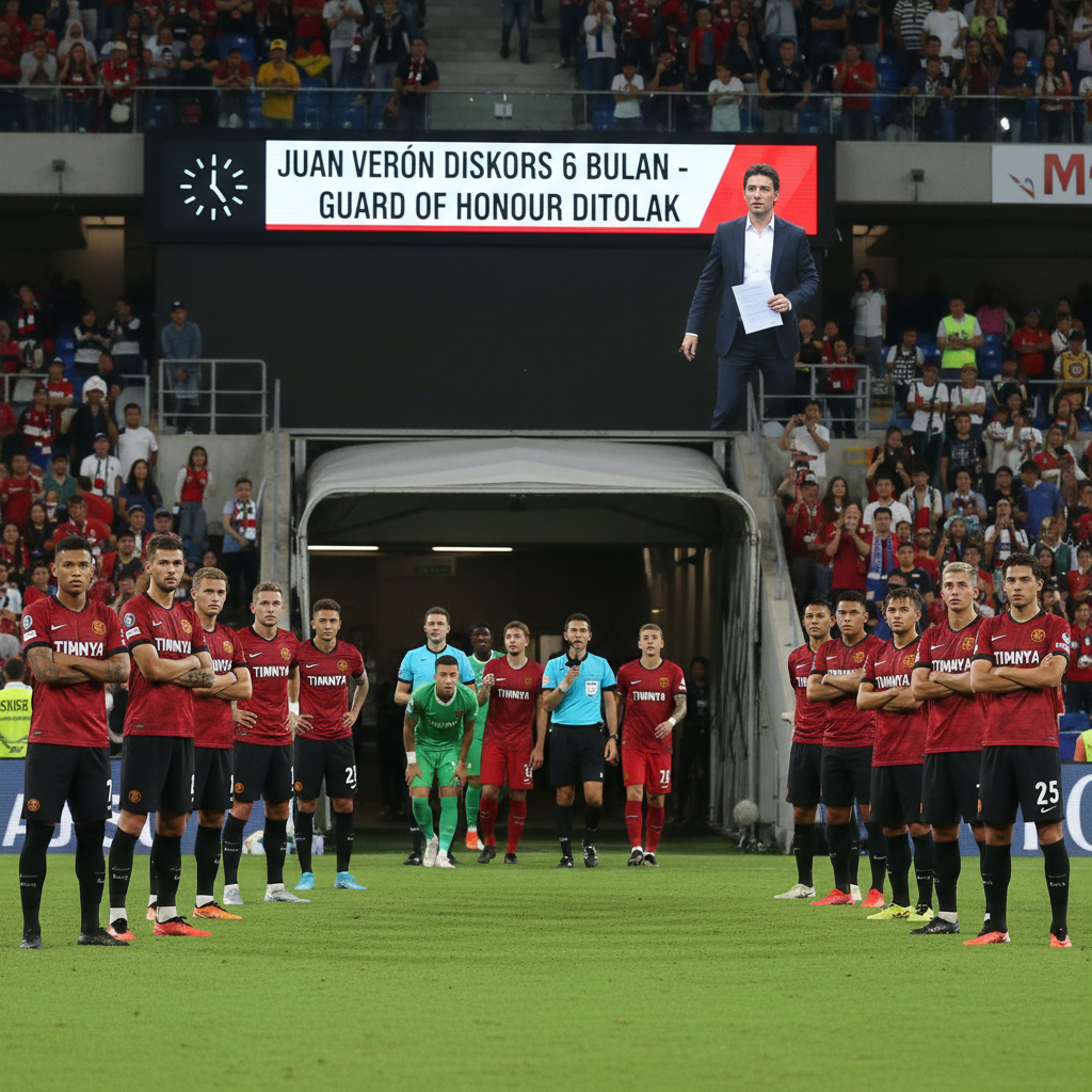 Audit diskors 6 bulan Tim Juan Veron atas penolakan Guard of Honour