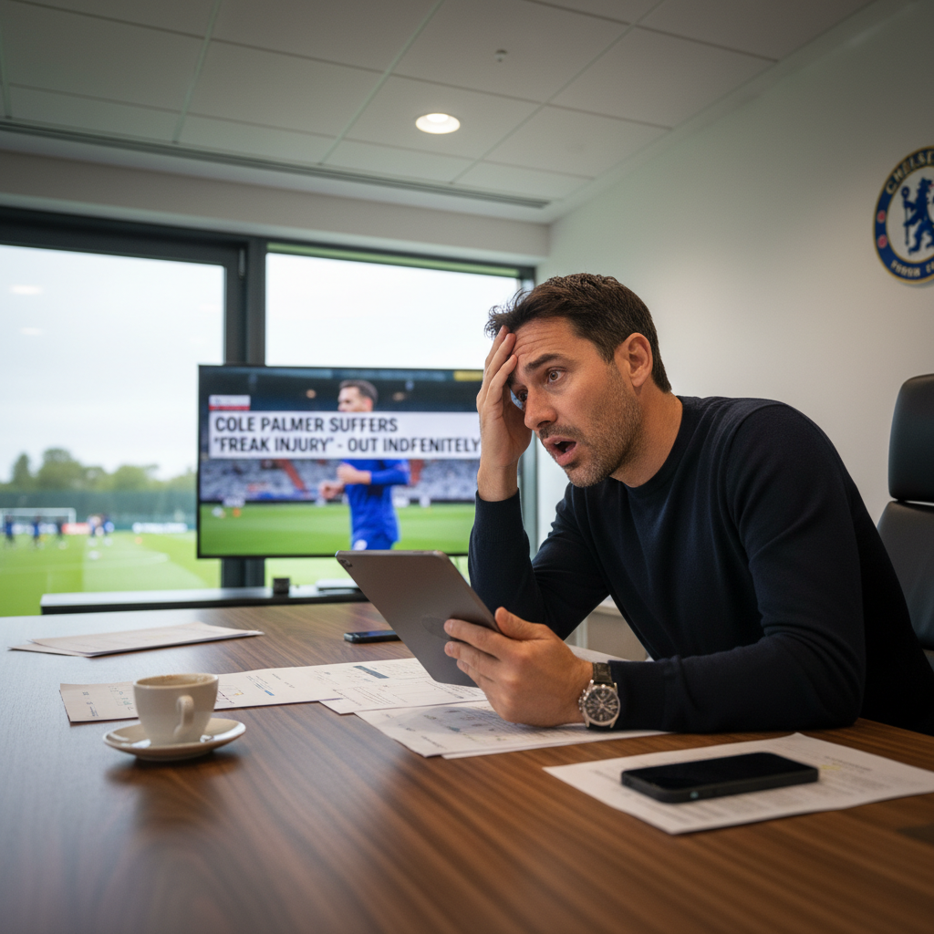 Audit Reaksi Maresca terhadap Kabar Cedera Cole Palmer