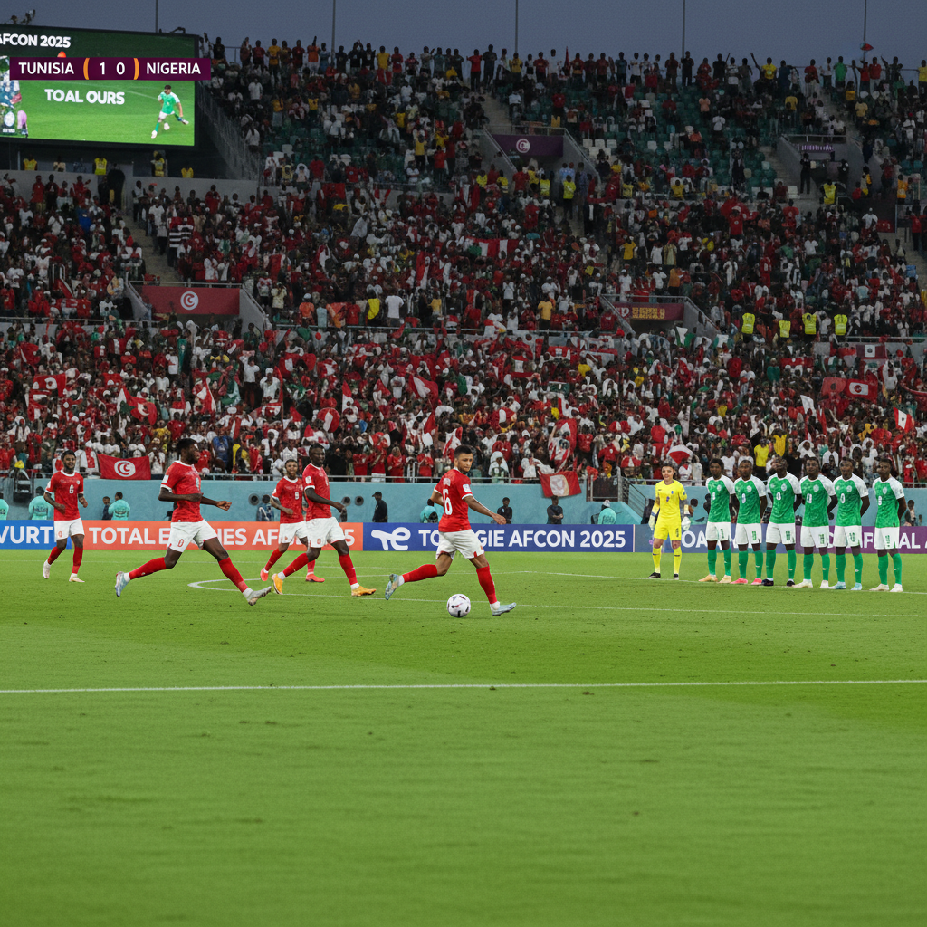 Hasil Piala Afrika 2025: Tunisia Terbukti Dominan, Nigeria Puncak 16 Besar