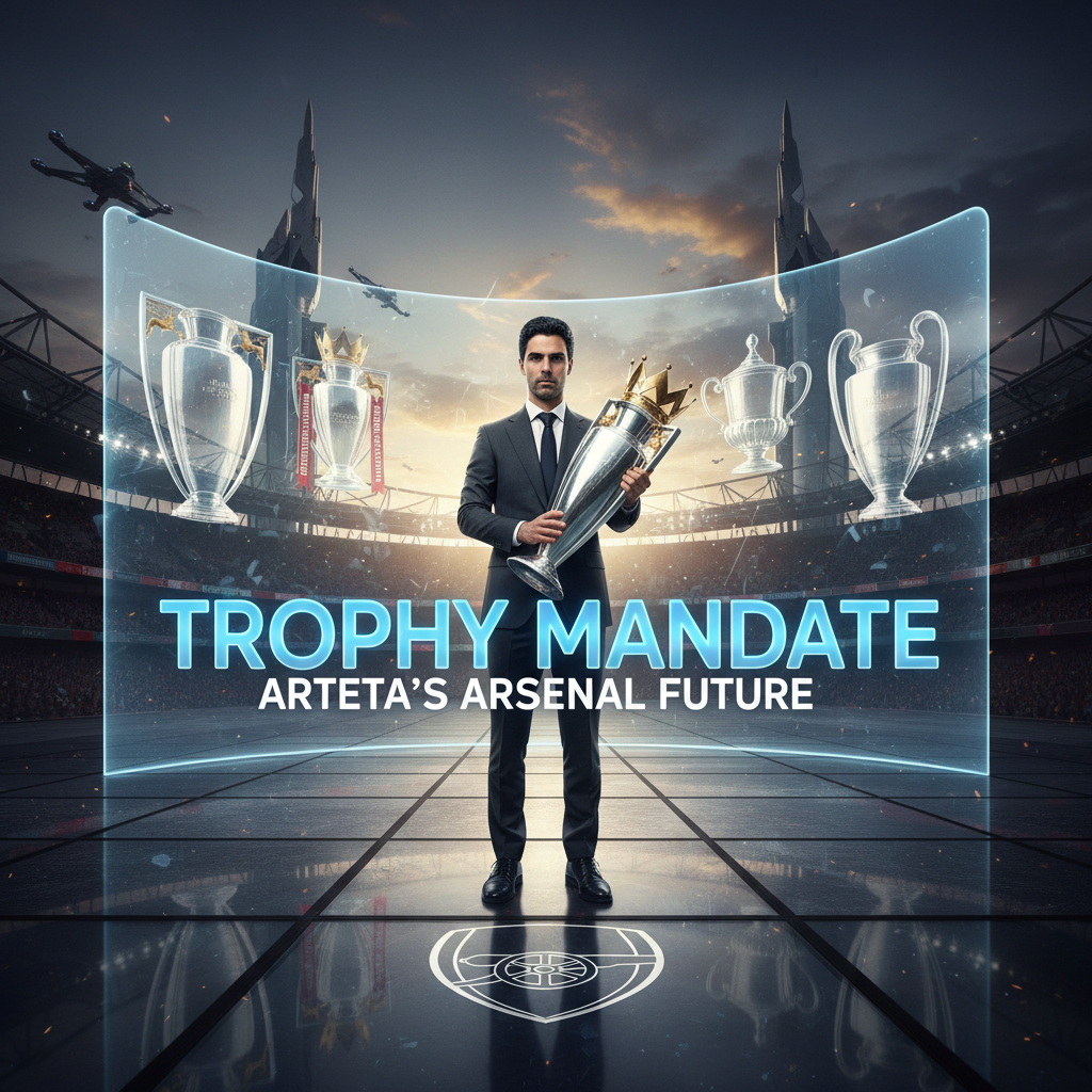 Audit Masa Depan Arteta di Arsenal Berdasarkan Prestasi Trofi 2025
